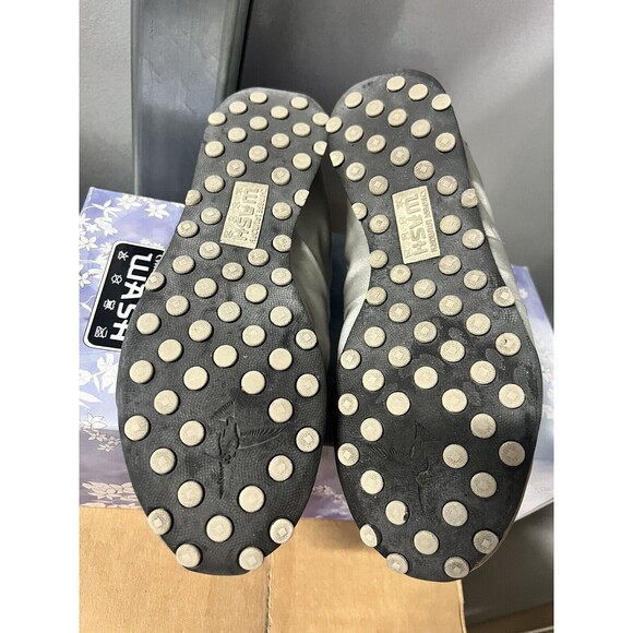 Chinese Laundry Wash Vintage 90s Avril Satin Pewter Sneakers Women US Sz 8 - Picture 14 of 16